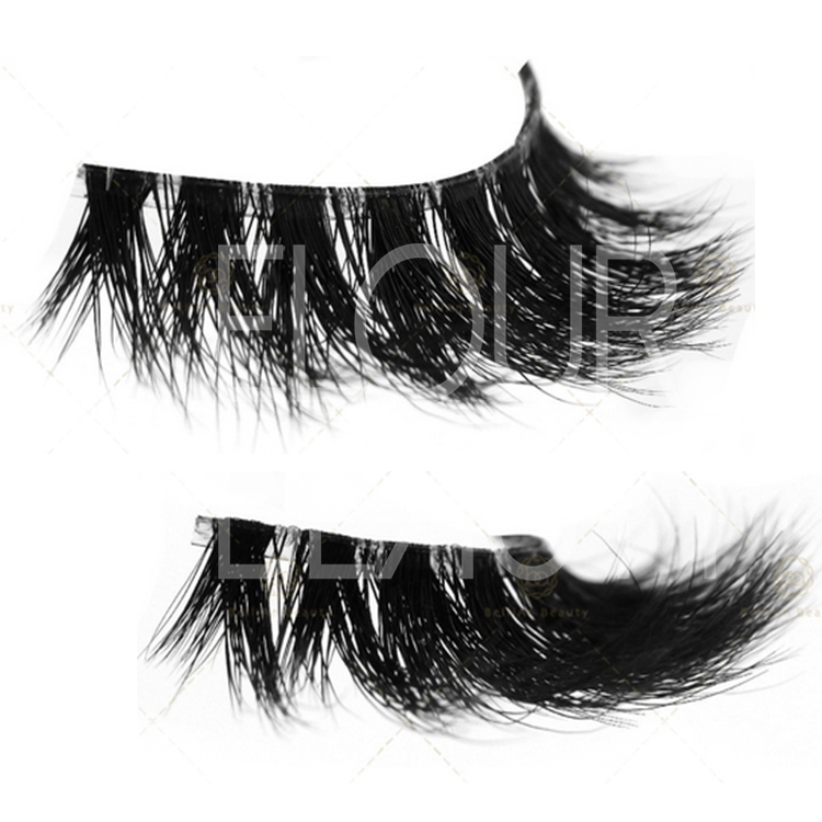 3D belle mink lashes naked bands manufacturer China EA92